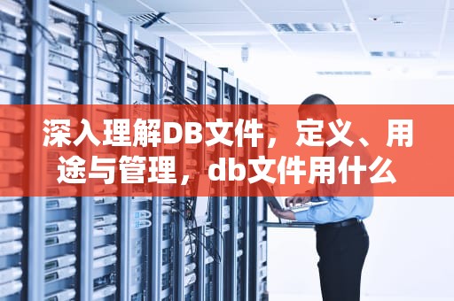 深入理解DB文件，定义、用途与管理，db文件用什么软件打开方式