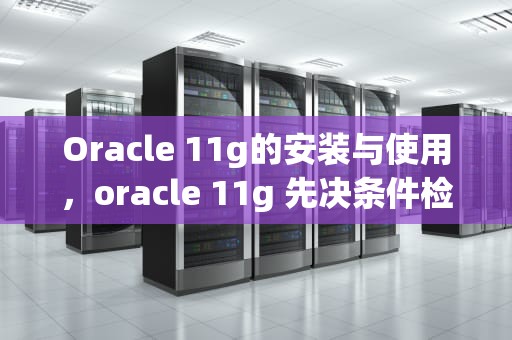 Oracle 11g的安装与使用，oracle 11g 先决条件检查