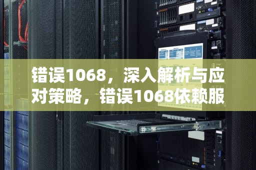 错误1068，深入解析与应对策略，错误1068依赖服务或组无法启动 不能上网