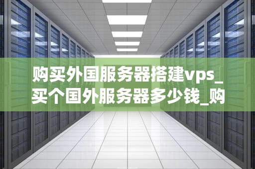 购买外国服务器搭建vps_买个国外服务器多少钱_购买外国服务器搭建VPS的全面指南
