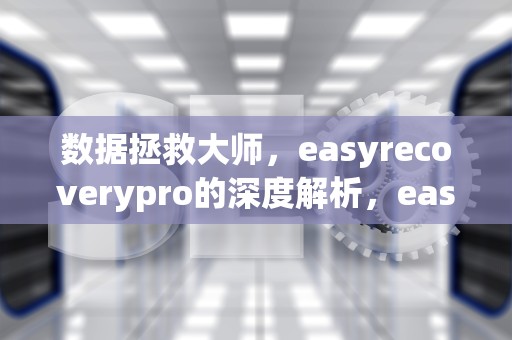 数据拯救大师，easyrecoverypro的深度解析，easyrecoverypro下载