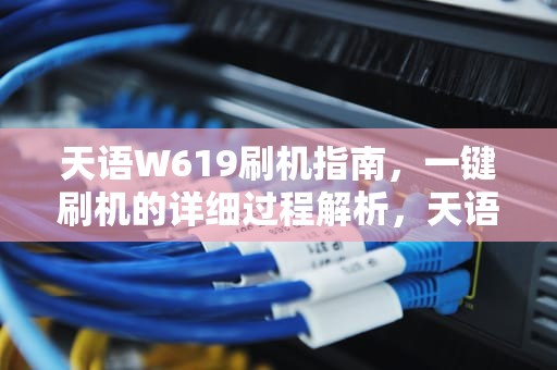 天语W619刷机指南，一键刷机的详细过程解析，天语w619刷机包下载