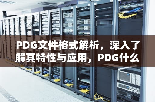 PDG文件格式解析，深入了解其特性与应用，PDG什么格式