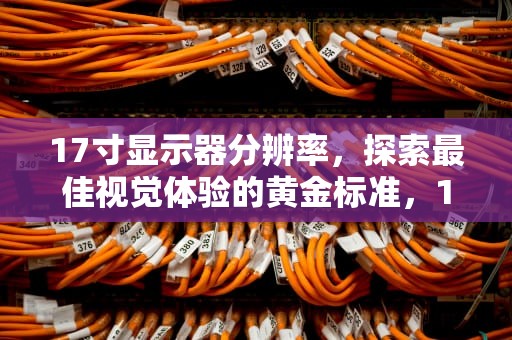 17寸显示器分辨率，探索最佳视觉体验的黄金标准，17寸显示器分辨率多少最佳