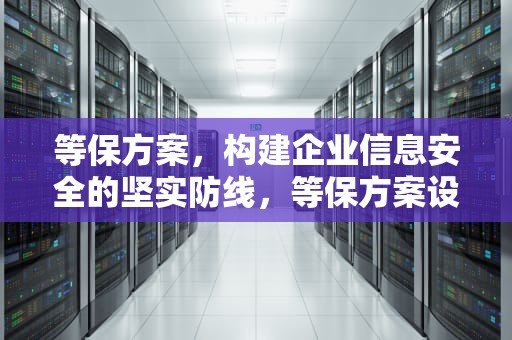 等保方案，构建企业信息安全的坚实防线，等保方案设计