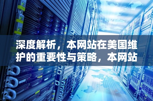 深度解析，本网站在美国维护的重要性与策略，本网站在美国维护受美国法保护吗