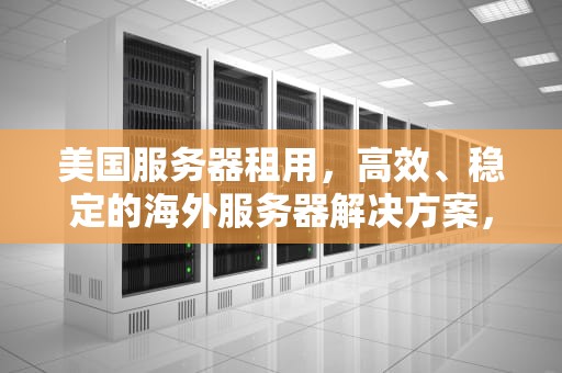 美国服务器租用，高效、稳定的海外服务器解决方案，美国服务器租用价格表