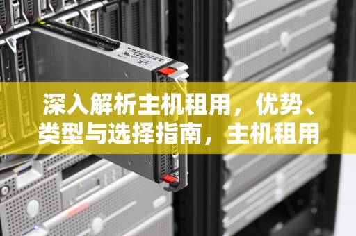 深入解析主机租用，优势、类型与选择指南，主机租用多少钱