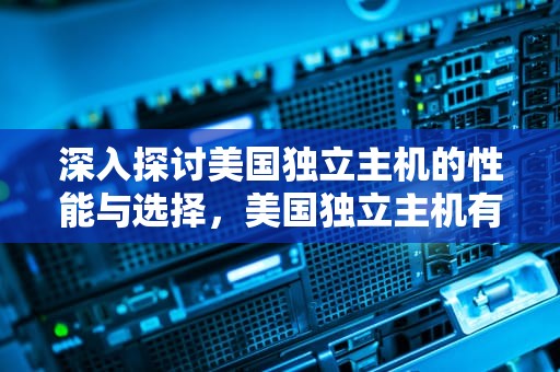 深入探讨美国独立主机的性能与选择，美国独立主机有哪些