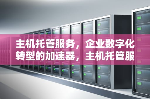 主机托管服务，企业数字化转型的加速器，主机托管服务的优缺点
