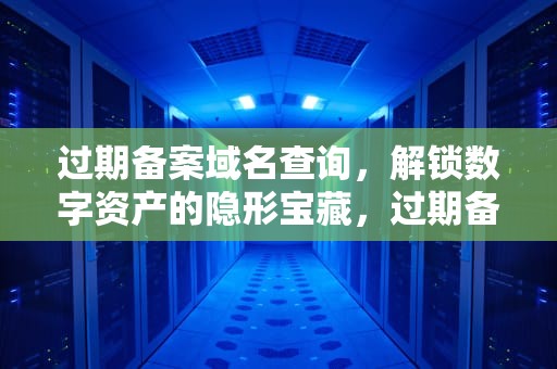过期备案域名查询，解锁数字资产的隐形宝藏，过期备案域名查询怎么查