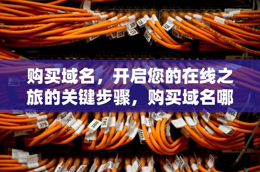 购买域名，开启您的在线之旅的关键步骤，购买域名哪个平台好