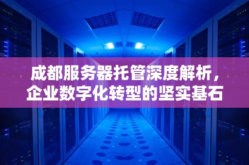 成都服务器托管深度解析，企业数字化转型的坚实基石，成都服务器托管公司