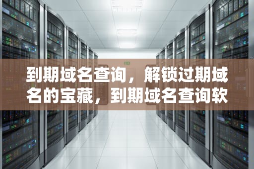 到期域名查询，解锁过期域名的宝藏，到期域名查询软件