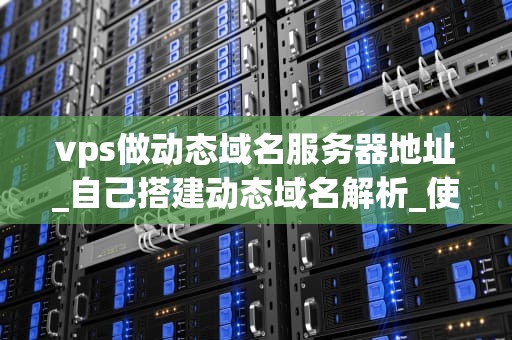 vps做动态域名服务器地址_自己搭建动态域名解析_使用VPS搭建动态域名服务器地址的全面指南
