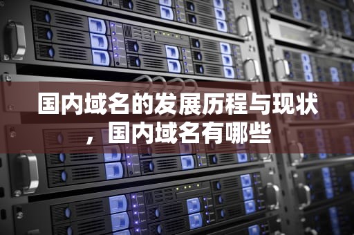 国内域名的发展历程与现状，国内域名有哪些