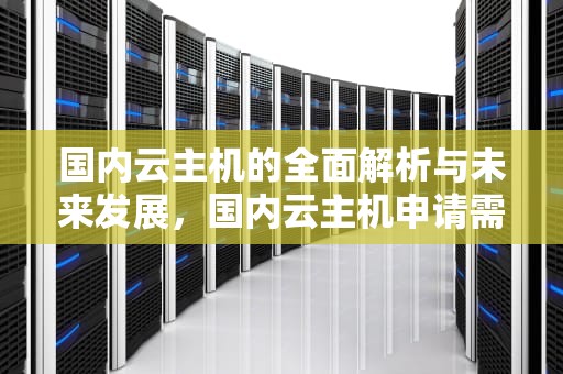国内云主机的全面解析与未来发展，国内云主机申请需要注意什么