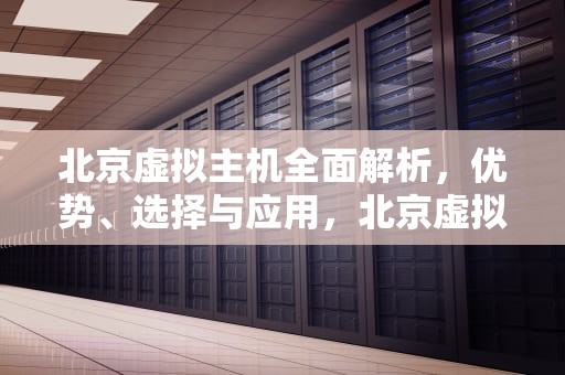 北京虚拟主机全面解析，优势、选择与应用，北京虚拟主机服务商性价比好的有那些?