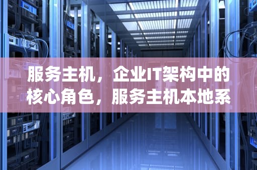 服务主机，企业IT架构中的核心角色，服务主机本地系统cpu占用高