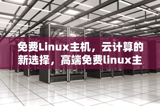 免费Linux主机，云计算的新选择，高端免费linux主机