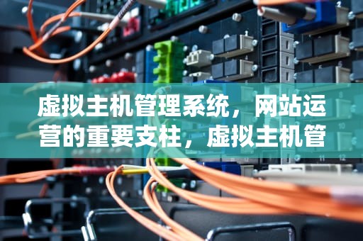虚拟主机管理系统，网站运营的重要支柱，虚拟主机管理系统源码