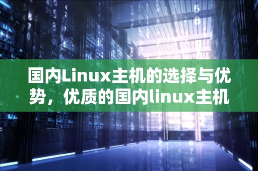 国内Linux主机的选择与优势，优质的国内linux主机