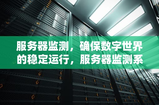 服务器监测，确保数字世界的稳定运行，服务器监测系统
