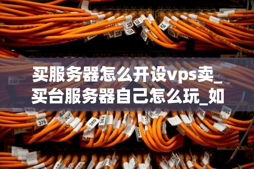 买服务器怎么开设vps卖_买台服务器自己怎么玩_如何开设VPS服务器并开始销售