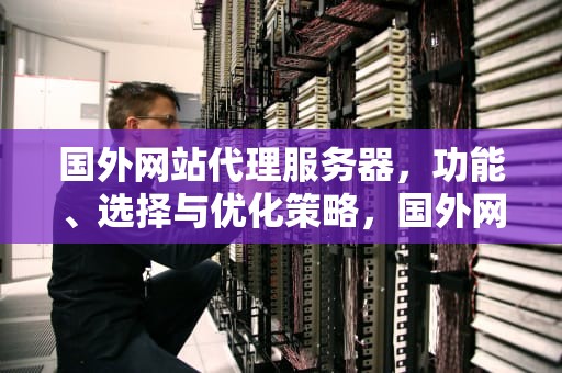 国外网站代理服务器，功能、选择与优化策略，国外网站代理服务器地址