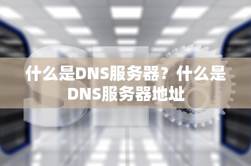 什么是DNS服务器？什么是DNS服务器地址