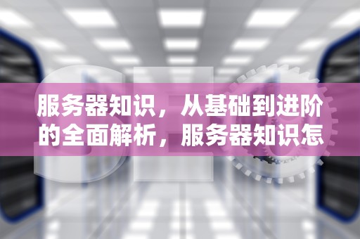 服务器知识，从基础到进阶的全面解析，服务器知识怎么学,在哪学 简书