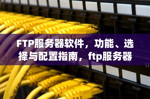 FTP服务器软件，功能、选择与配置指南，ftp服务器必须运行ftp服务器软件