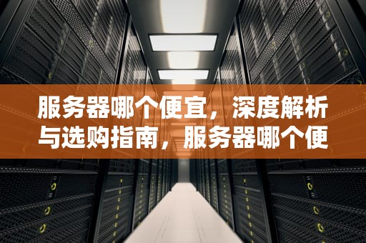 服务器哪个便宜，深度解析与选购指南，服务器哪个便宜又好