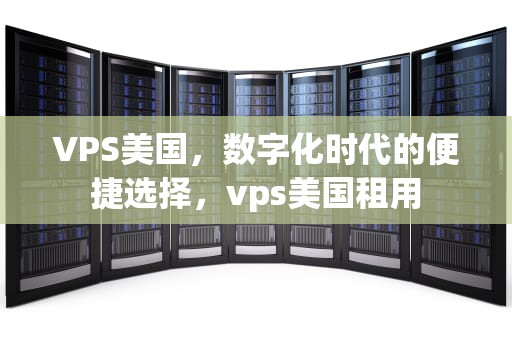 VPS美国，数字化时代的便捷选择，vps美国租用