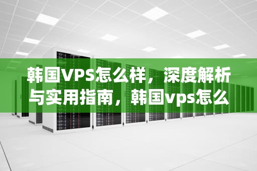 韩国VPS怎么样，深度解析与实用指南，韩国vps怎么使用
