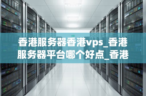 香港服务器香港vps_香港服务器平台哪个好点_香港服务器和香港VPS的优势及选择指南