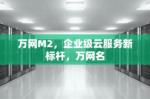 万网M2，企业级云服务新标杆，万网名