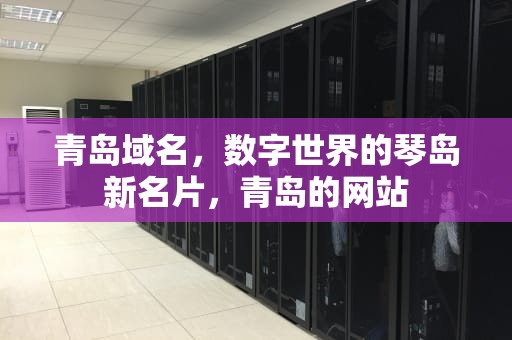 青岛域名，数字世界的琴岛新名片，青岛的网站
