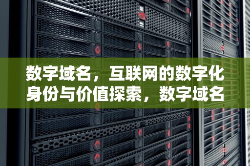 数字域名，互联网的数字化身份与价值探索，数字域名网站有哪些