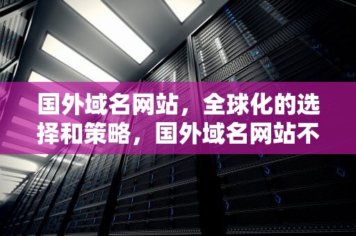国外域名网站，全球化的选择和策略，国外域名网站不实名
