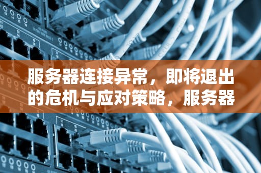 服务器连接异常，即将退出的危机与应对策略，服务器连接异常 即将退出怎么办