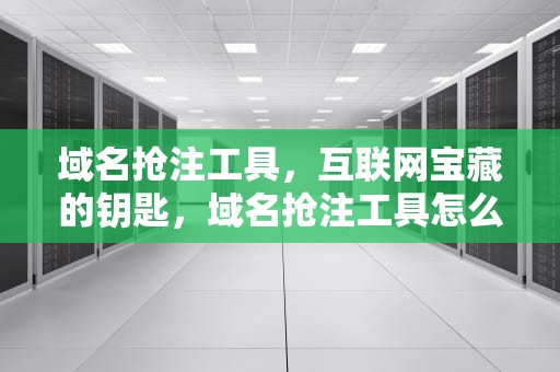 域名抢注工具，互联网宝藏的钥匙，域名抢注工具怎么用