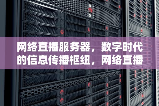 网络直播服务器，数字时代的信息传播枢纽，网络直播服务器搭建