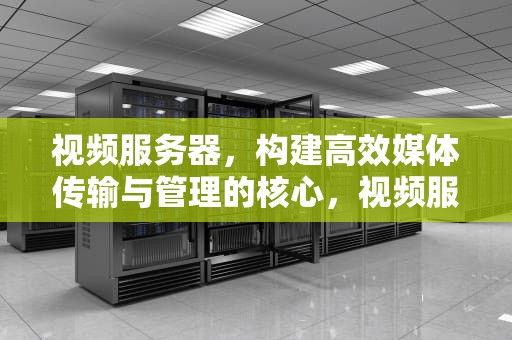 视频服务器，构建高效媒体传输与管理的核心，视频服务器的主要作用