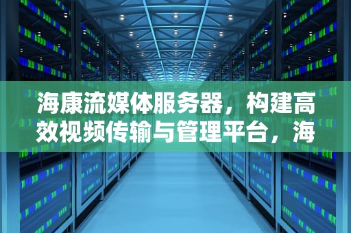海康流媒体服务器，构建高效视频传输与管理平台，海康流媒体服务器作用