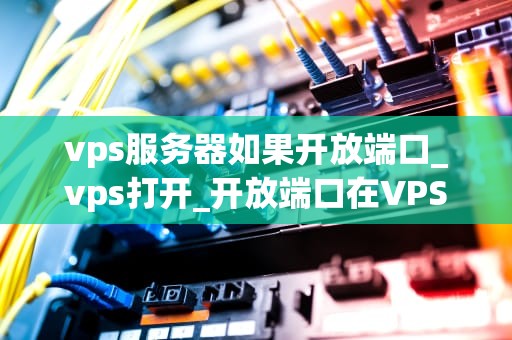 vps服务器如果开放端口_vps打开_开放端口在VPS服务器中的重要性及其安全策略