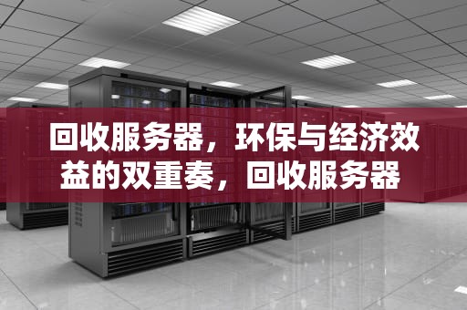 回收服务器，环保与经济效益的双重奏，回收服务器 党