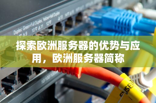 探索欧洲服务器的优势与应用，欧洲服务器简称
