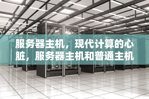 服务器主机，现代计算的心脏，服务器主机和普通主机的区别