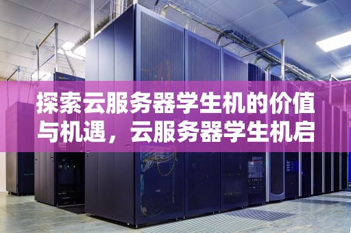 探索云服务器学生机的价值与机遇，云服务器学生机启动不了怎么办